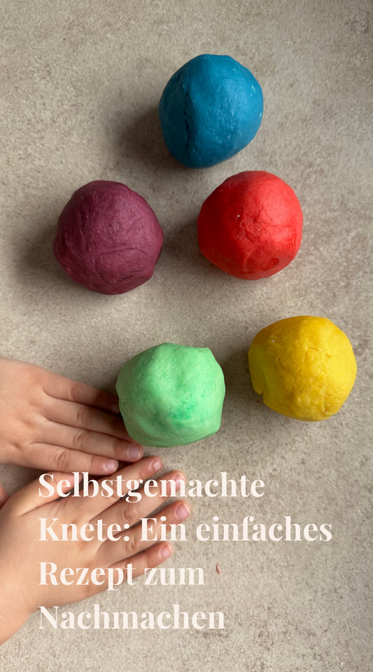 Selbstgemachte Knete: Ein einfaches Rezept zum Nachmachen