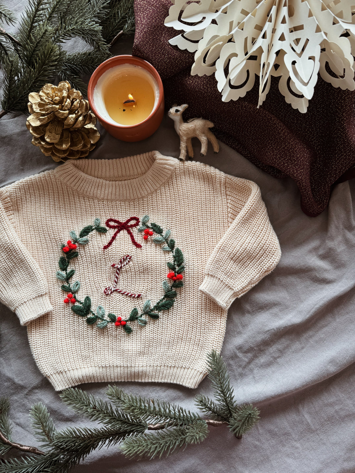 Stickkurs: Weihnachtspullover