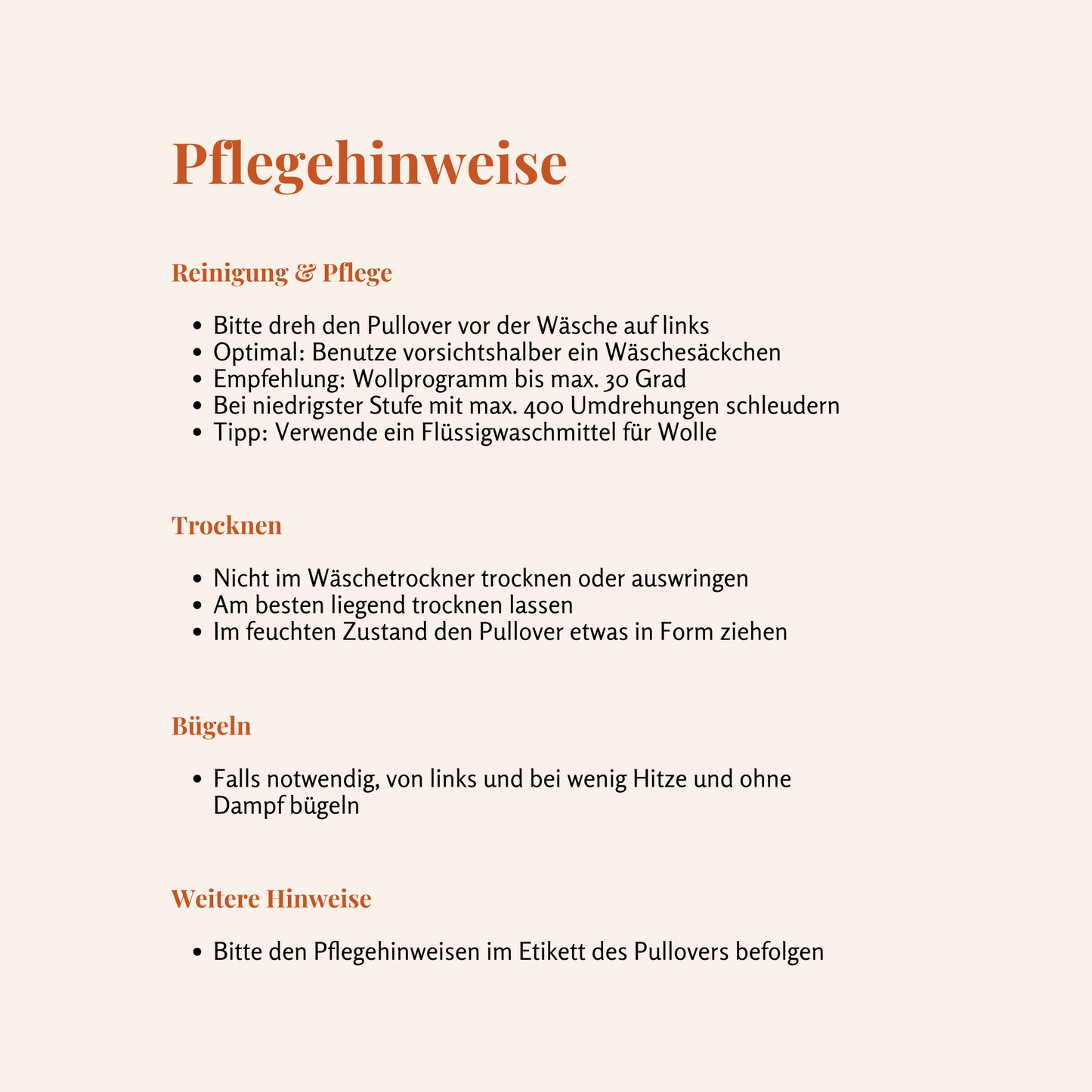 Personalisierter Kinderpullover mit handbesticktem Namen