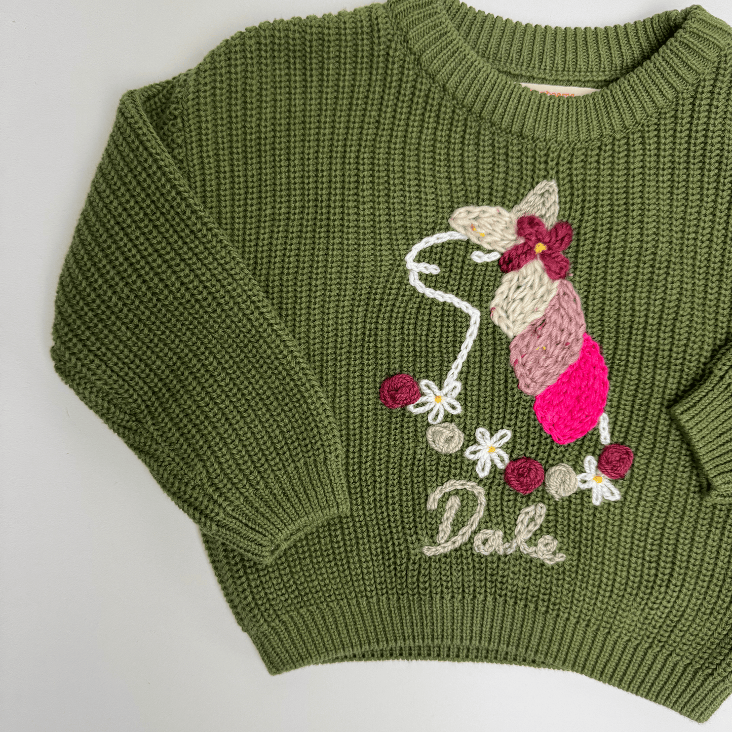 Individuell bestickter Pullover - Deine persönliche Anfertigung